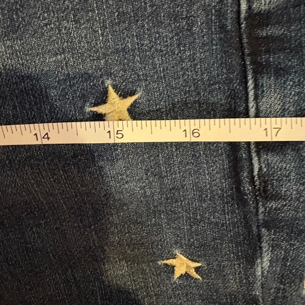 Judy Blue Skinny Blue Jeans with Star Pattern - Picture 9 of 11
